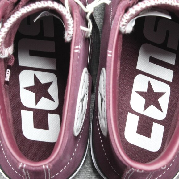 Converse CTAS Pro Hi Sneakers Canvas Deep Bordeaux Maroon Red, Mens Size 11.5 - Picture 12 of 13